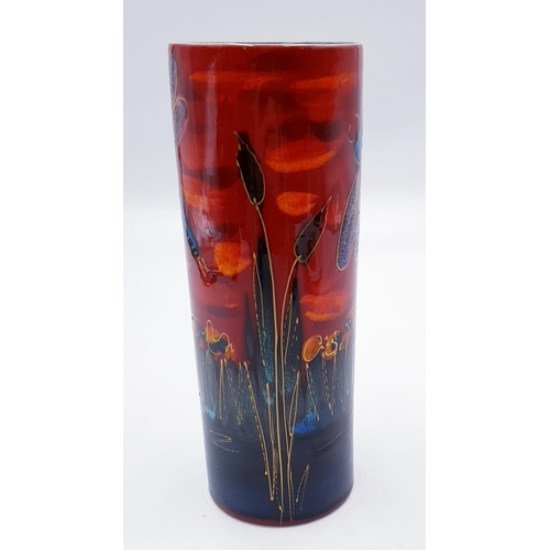 270 - ANITA HARRIS ART POTTERY (In Association With Carlton Ware) Large 22.5cm CHIMNEY VASE 