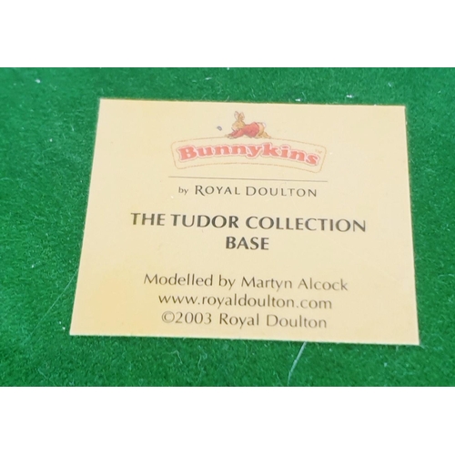 299 - ROYAL DOULTON HENRY VIII BUNNYKINS 'TUDOR COLLECTION' DISPLAY STAND   (Original Box)