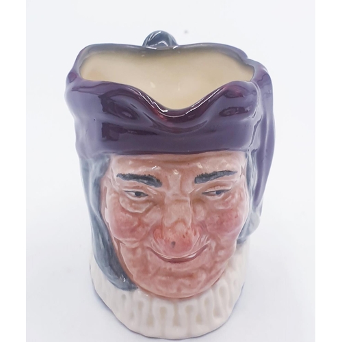 353 - ROYAL DOULTON Large 16cm CHARACTER JUG 'SIMON THE CELLERER' (Handle: A Bunch Of Keys) D5504 1935/60 ... 