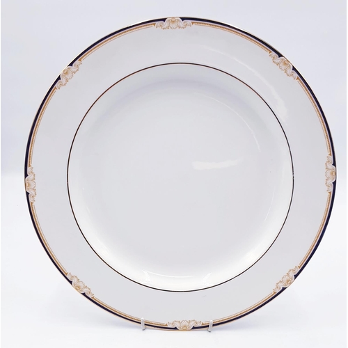 76 - WEDGWOOD Extra Large 34cm DIA ROUND PLATE IN CAVENDISH DESIGN