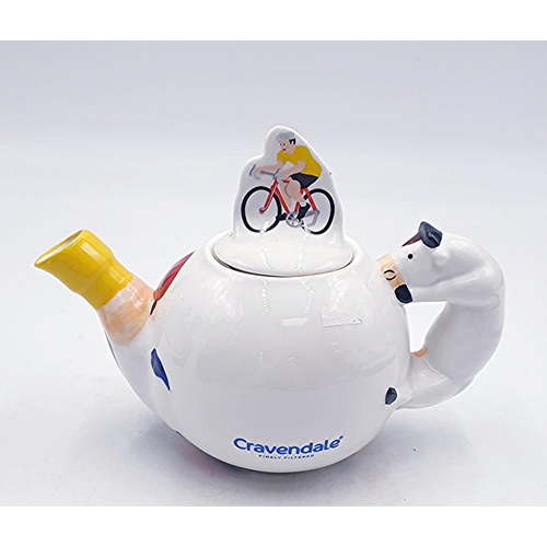 436 - KITCHEN COLLECTABLES CRAVENDALE CERAMIC TEA POT (Unused)