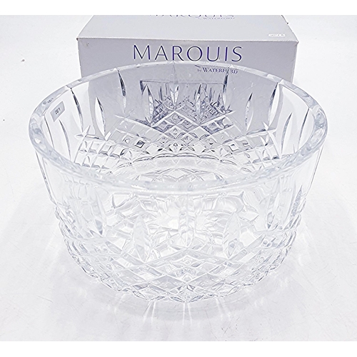 456 - WATERFORD CRYSTAL 23cm Dia BOWL IN THE MARKHAM DESIGN (Original Box)