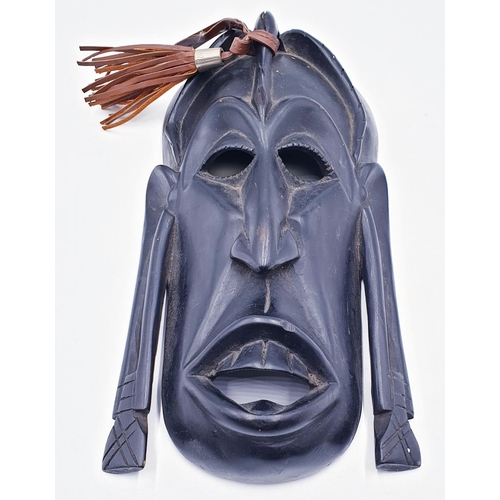 756 - WOODEN (Hand Carved) NATIVE Extra Large 30cm FACE MASK