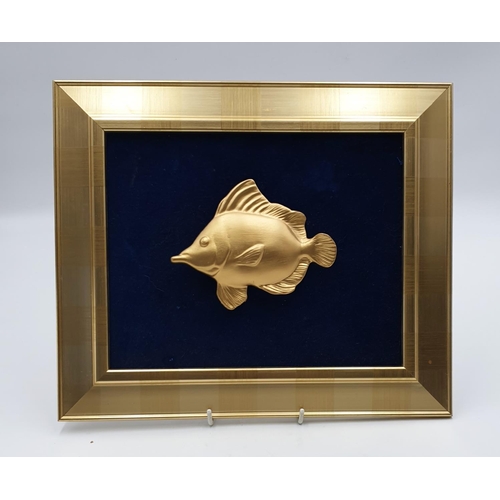 758 - FRAMED 3 D FISH