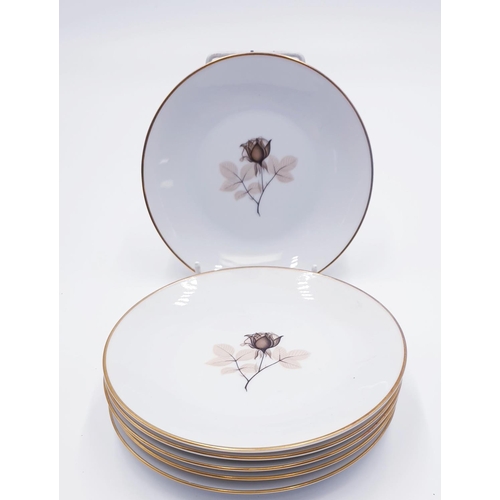 223A - ROSENTHAL PORCELAIN 15cm Dia PLATES (6)