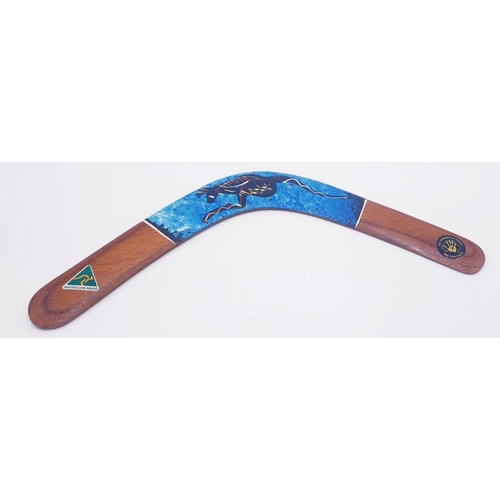 301 - AUTHENTIC ABORIGINAL BOOMERANG