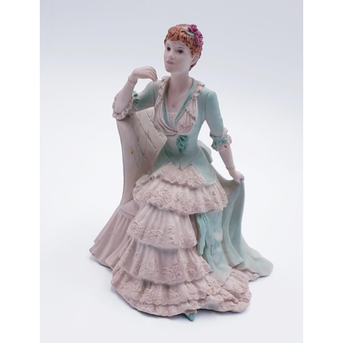 313 - COALPORT PORCELAIN Large 18.4cm CHARACTER FIGURINE 