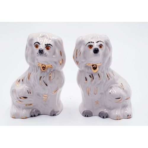 315 - BESWICK MODELS OF TWO OLD ENGLISH DOGS FROM THE MANTLEPIECE DOGS COLLECTION