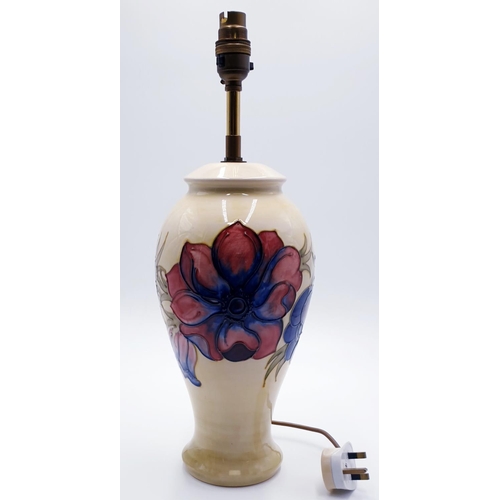 323 - MOORCROFT Extra Large 32cm LAMP BASE