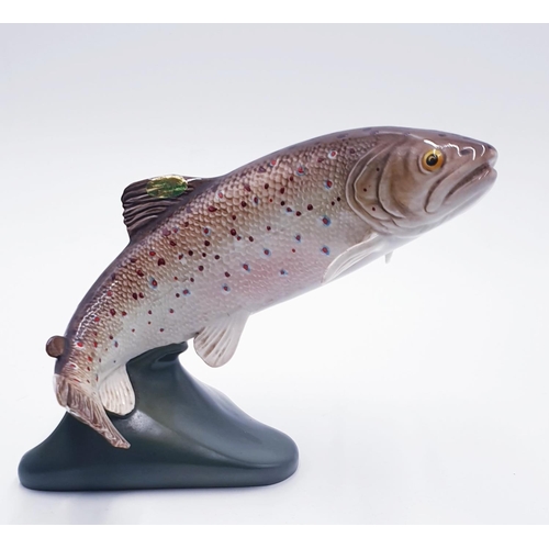 368 - BESWICK 15cm MODEL OF A  TROUT (Model No 2087) 1967/75 Designed By Mr Graham Tongue (A/F)