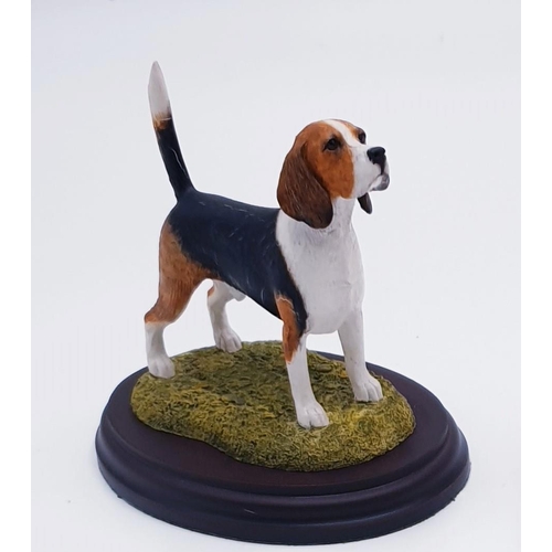 370A - NATURECRAFT (Congleton ,Cheshire) MODEL OF A BEAGLE FROM THE BEST OF BREEDS COLLECTION