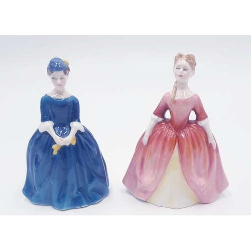 384 - ROYAL DOULTON FIGURINES (2) 