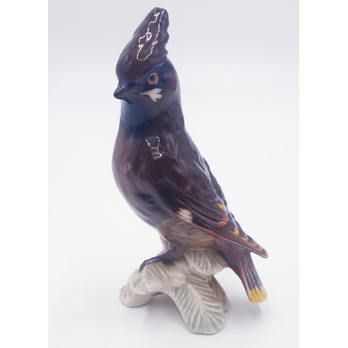 396 - GOEBEL PORCELAIN Large 17cm MODEL OF A BIRD