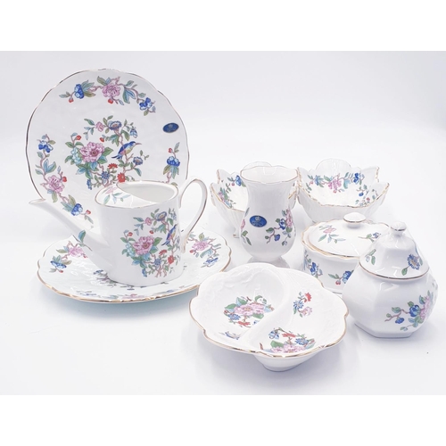 455 - AYNSLEY CHINA ITEMS (9) IN THE PEMBROKE DESIGN