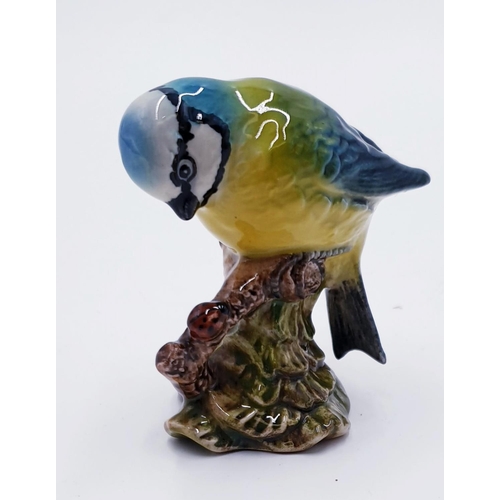 73 - BESWICK 6.5cm MODEL OF A BLUE TIT Model No 992B (Second Version) (Gloss Colourway) 1973/2002 Designe... 