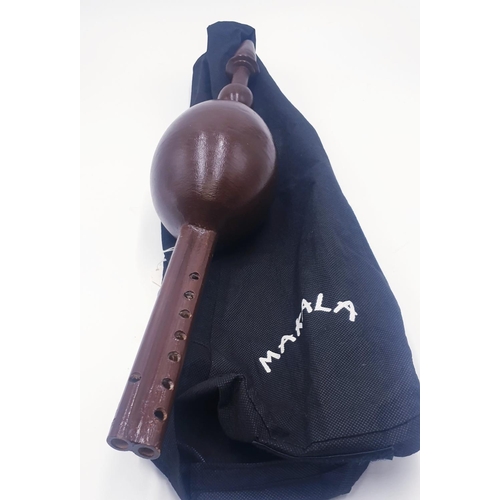 78 - MAKALA WOODEN MUSICAL INSTRUMENT IN BAG