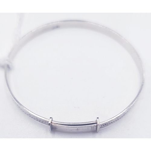 91 - SILVER (925) BABIES BANGLE