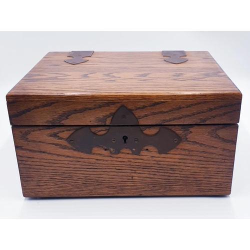 94 - WOODEN JEWELLERY BOX With SECRET COMPARTMENT (Please Note This Lot WILL NOT BE PACKED OR SHIPPED....... 