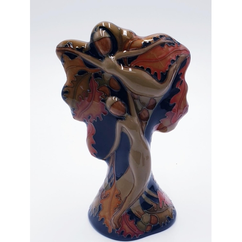 480 - MOORCROFT 17cm TREE OF LIFE PIXIE FIGURINE (Red Dot)