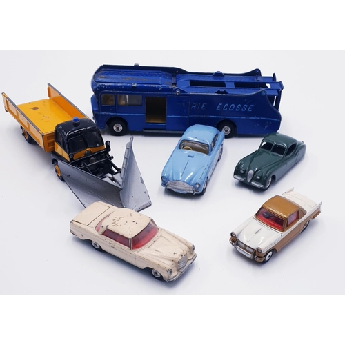 533 - CORGI & DINKY DIE CAST CARS (5)