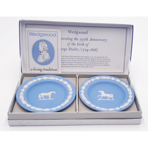 894 - WEDGWOOD CHINA (Boxed Set) COMMEMORATING THE 250th ANNIVERSARY OF Mr George Stubbs.
(George Stubbs A... 