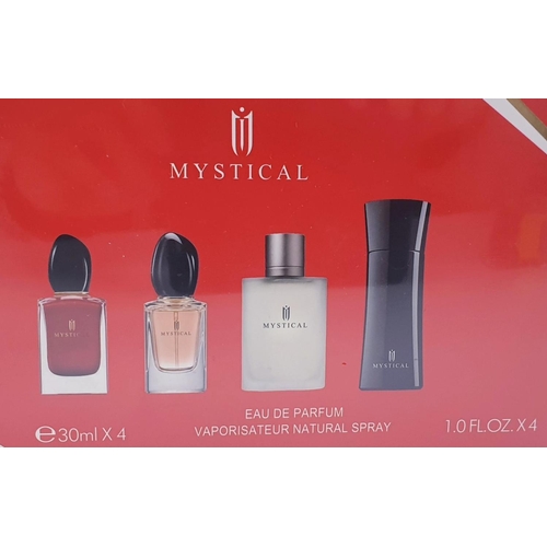 972 - MYSTICAL 30ml x 4 PERFUME SET (As New)