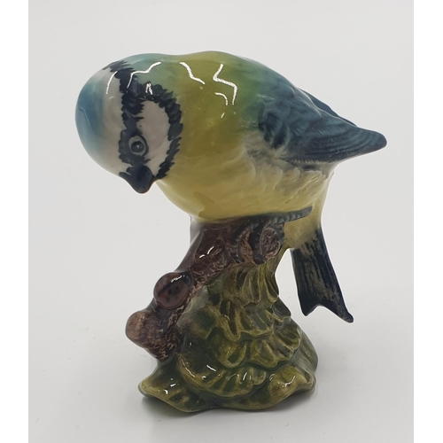 700 - BESWICK 6.4cm MODEL OF A BLUE TIT Model No 992A (First Version) (Gloss Colourway) 1943/73 Designed B... 