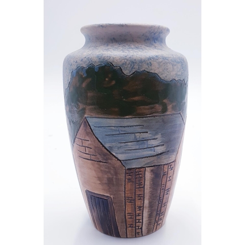 831 - BURSLEM POTTERY 13.5cm 