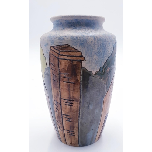 831 - BURSLEM POTTERY 13.5cm 