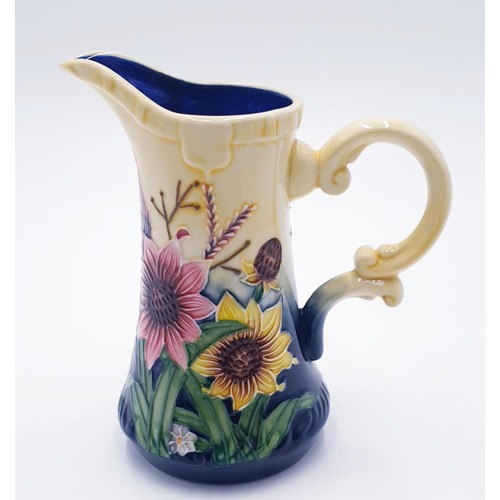 429A - OLD TUPTON WARE TUBELINED 15cm JUG (1145) IN THE SUMMER BOUQUET  (Boxed)