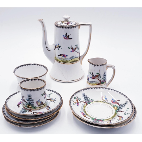 898 - ROYAL STAFFORD CHINA PART COFFEE SET (At Fault)