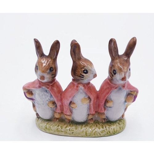 375 - BESWICK 6.4cm BEATRIX POTTER CHARACTER FIGURINE 