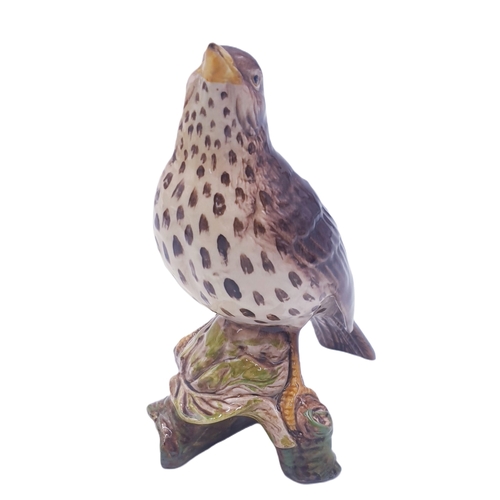 625 - BESWICK Large 14.6cm MODEL OF A SONGTHRUSH Model No 2308 1970/89 (Gloss Colourway) Designed By Mr Al... 