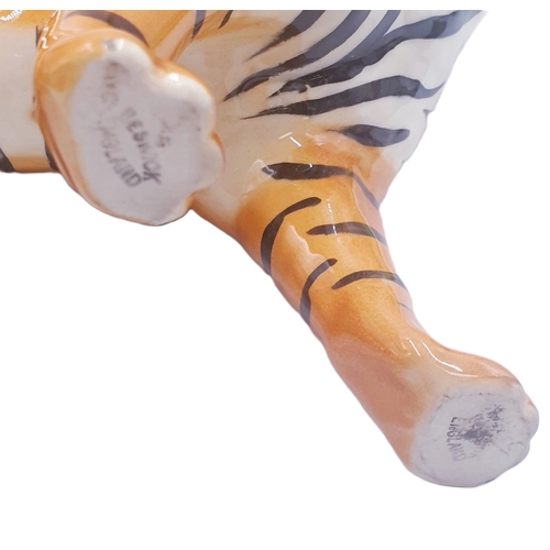 631 - BESWICK Large 19.1cm MODEL OF A TIGER Model No 2096 1967/90 Designed by Mr Graham Tongue