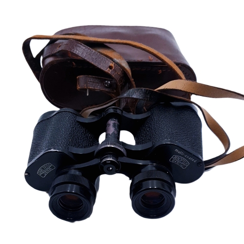 642 - CARL ZEISS 8 x 30 BINOCULARS c1960s (Complete With Case)