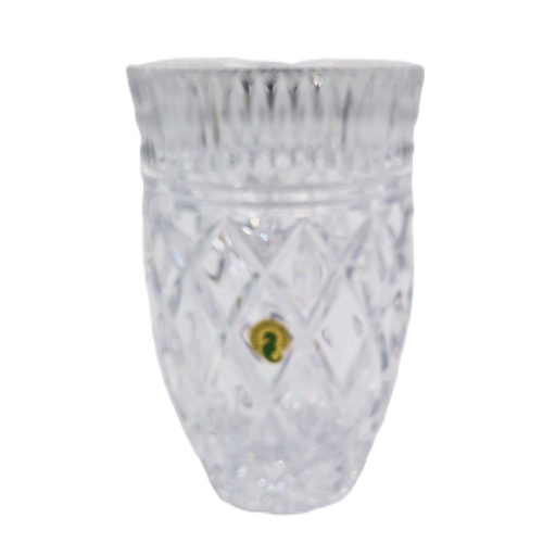 598 - WATERFORD CRYSTAL 20cm VASE IN THE EASTBRIDGE DESIGN (Original Box)