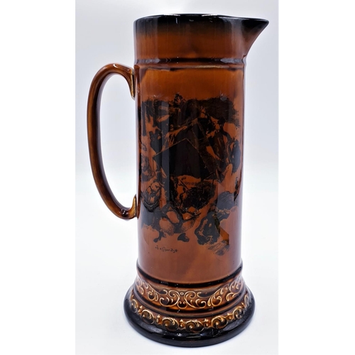 582 - RIDGWAYS COACHING SCENE Extra Large 30.5cm JUG