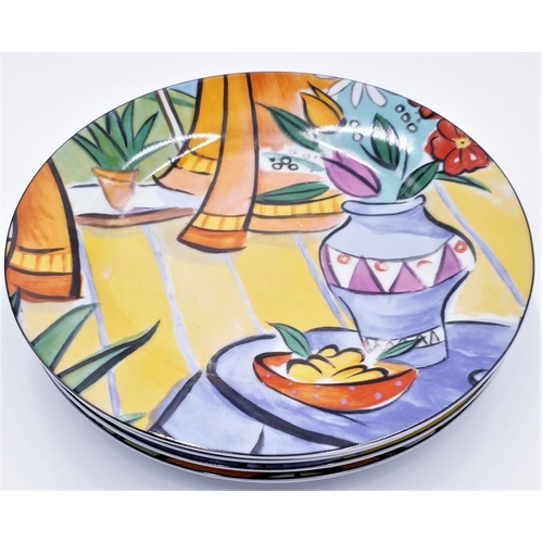 585 - ETHOS CHINA China Large 19cm Dia PLATES (4)