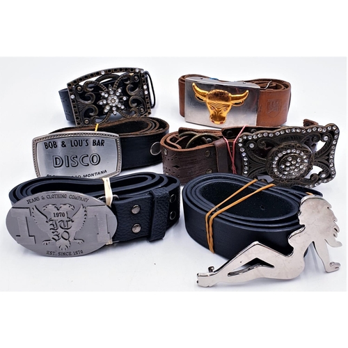 63 - COUNTRY And WESTERN BELTS And BUCKLES (6)