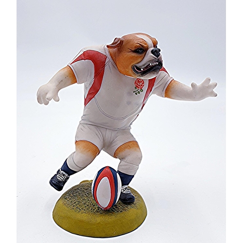 78 - ROBERT HARROP 13 cm CHARACTER FIGURINE OF A BULLDOG 