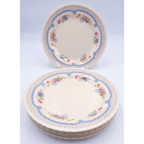 101 - NEWHALL POTTERY 25cm Dia PLATES (6) ,23cm Dia PLATES (6) And 20cm Dia PLATES (6)