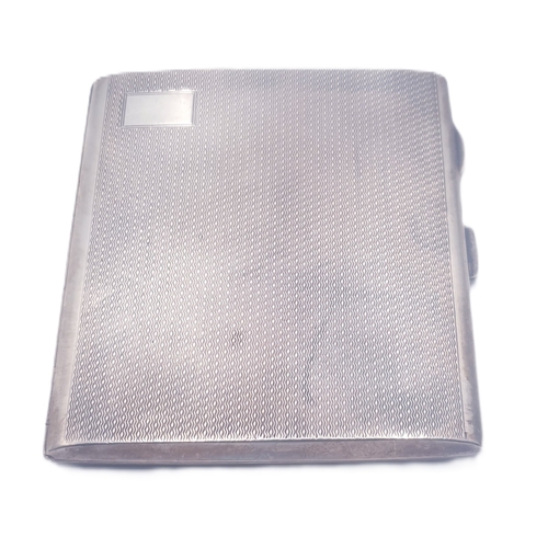 134 - SILVER CARD CASE (Hallmarked For Birmingham 1923) (Total Weight 113 Grams)