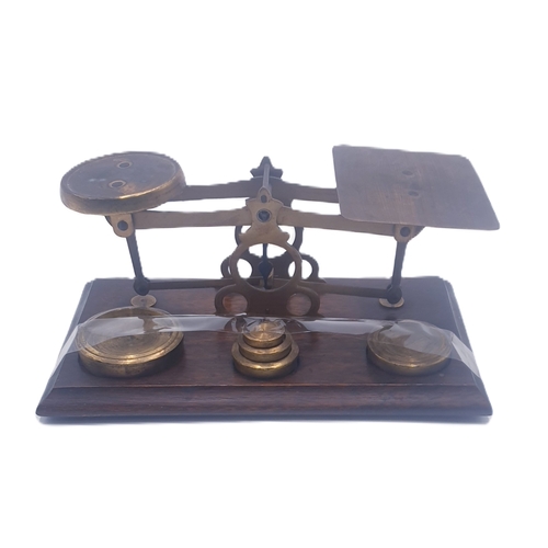 137 - EDWARDIAN POSTAL SCALES