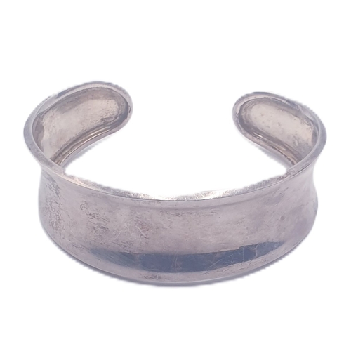 165 - SILVER (925) BANGLE (Total Weight 22.1 Grams)