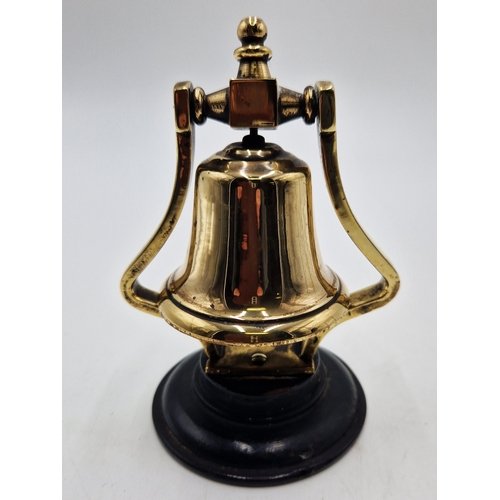 175 - OLD BRASS SHIPS 13cm BELL