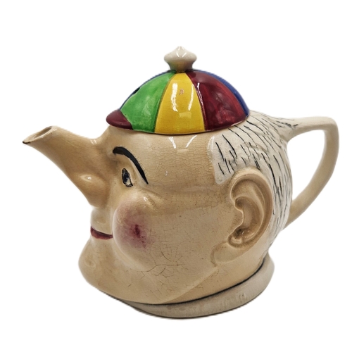 192 - DEVONMOOR POTTERY TEAPOT 'SIMPLE SIMON' (Crazing)