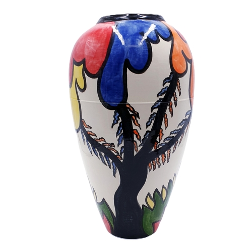 226 - CERAMIC MODERNISTIC ART DECO STYLE Extra Large 36cm VASE