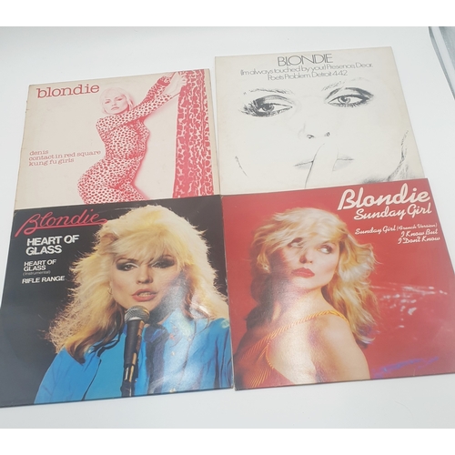 254 - BLONDIE VINYL ALBUMS (8) Plus 12