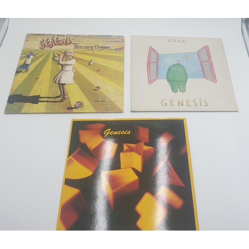 257 - GENESIS VINYL ALBUMS (3) Inc NURSERY CRYMES, DUKE, & ONE OTHER