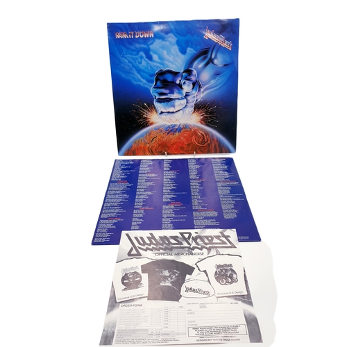 262 - JUDAS PRIEST VINYLS (4) Inc 'PAINKILLER' CBS 467290 1, Released Europe 1990. 'SCREAMING FOR VENGEANC... 